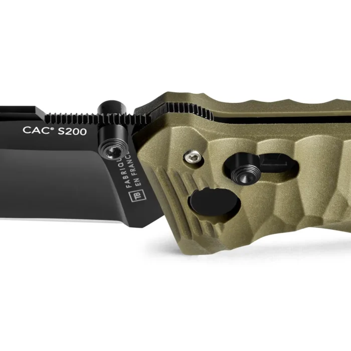 Сгъваем нож TB Outdoor - C.A.C.® S200, зелен - Image 2