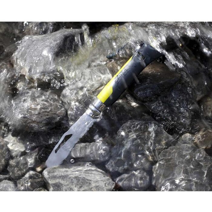 Сгъваем туристически нож Opinel №8 Outdoor Earth Green, острие 8.5 см - Image 4