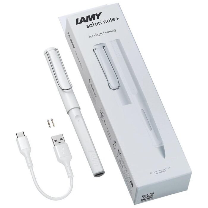 Стилус за дигитално писане Lamy - Safari Note+ White - Image 5