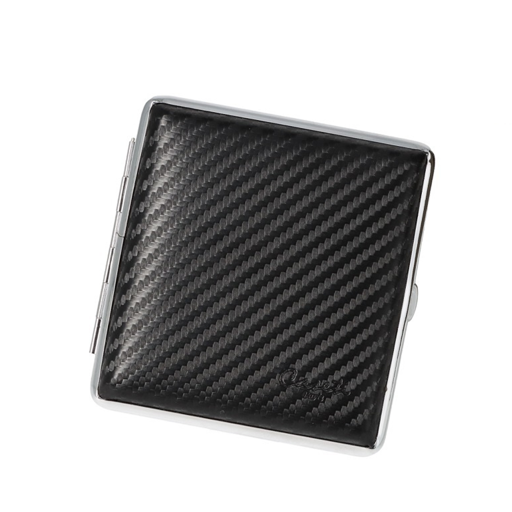 tabakera-caseti-black-estesvena-koza-669a3c6e33e96 Табакера Caseti Black, естесвена кожа, карбонов дизайн - Image 1