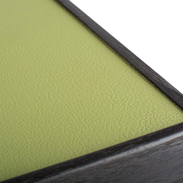 Табла за игра Manopoulos - Olive Green, еко кожа, 60x48см - Image 7