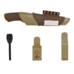 Тактически нож Mora - Bushcraft Survival (S) - Desert, острие 10.9 см, с точило и магнезиева запалка - Image 4