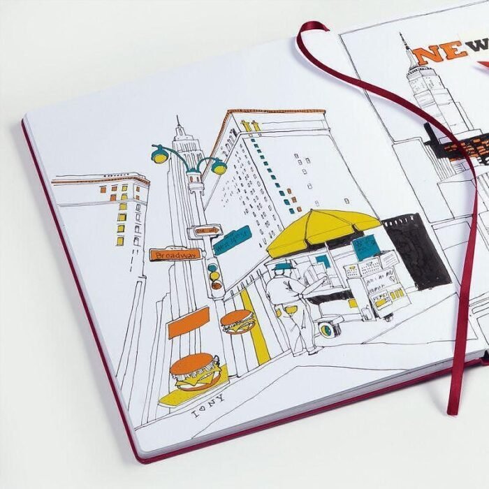 Тефтер А4+ Leuchtturm1917 New Sketchbook Master Black, твърди корици - Image 2