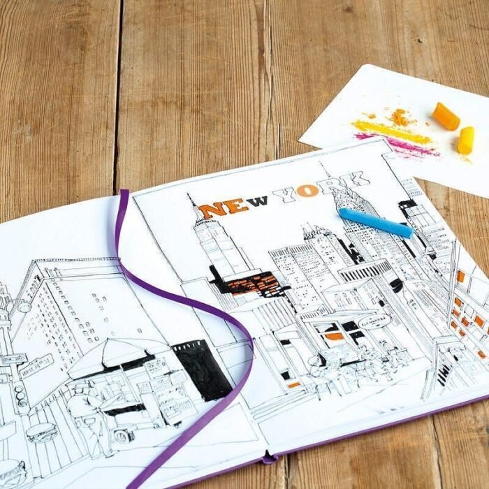 Тефтер А4+ Leuchtturm1917 New Sketchbook Master Black, твърди корици - Image 4