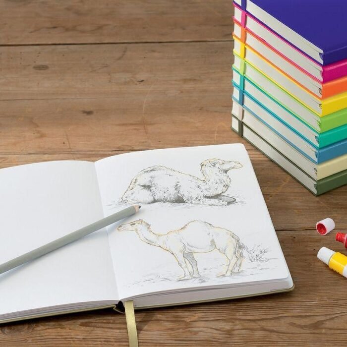 Тефтер А4+ Leuchtturm1917 New Sketchbook Master Black, твърди корици - Image 5