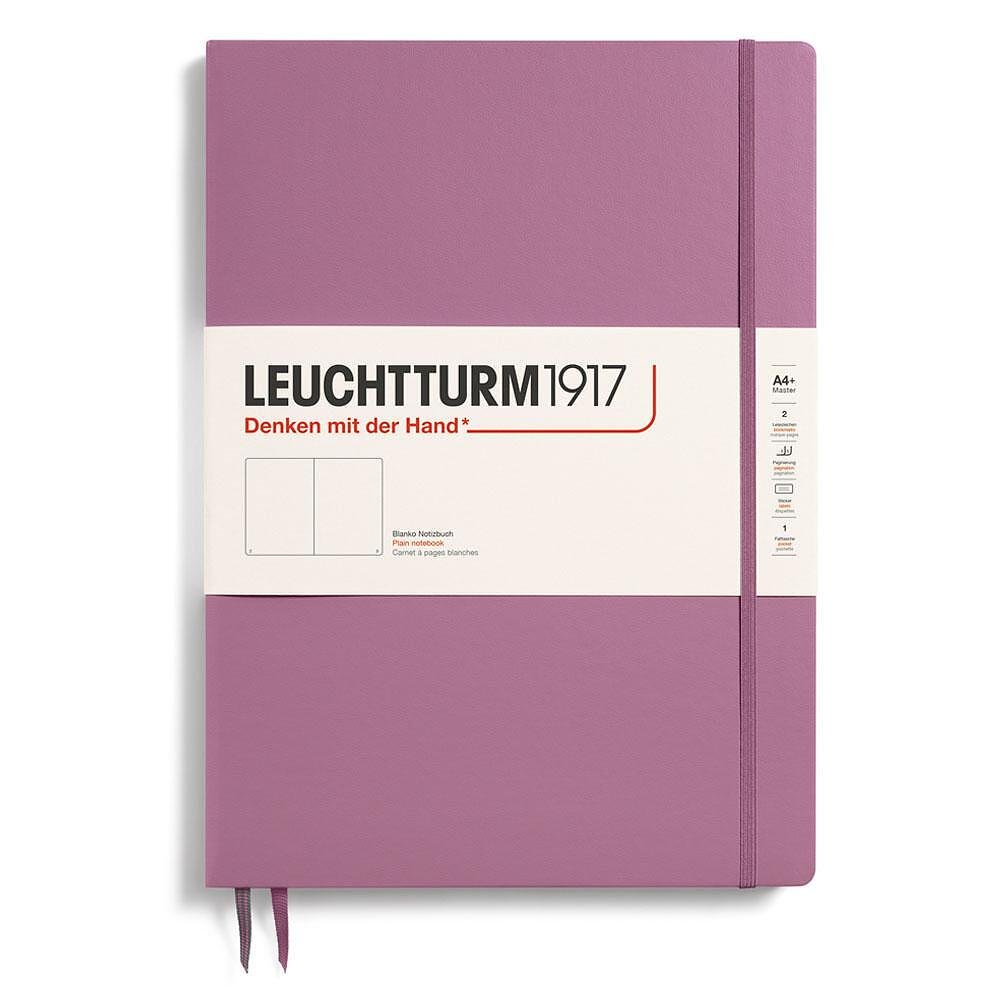 tefter-a4-leuchtturm1917-notebook-master-slim-new-colours-2025-dusty-rose-tvarda-korica-izcisteni-stranici-67eb85cad393e Тефтер А4+ Leuchtturm1917 Notebook Master Slim New Colours 2025 - Dusty Rose, твърда корица, изчистени страници - Image 1