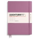 Тефтер А4+ Leuchtturm1917 Notebook Master Slim New Colours 2025 - Dusty Rose, твърда корица, на точки