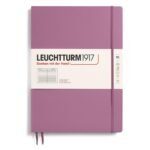 Тефтер А4+ Leuchtturm1917 Notebook Master Slim New Colours 2025 - Dusty Rose, твърда корица, на редове