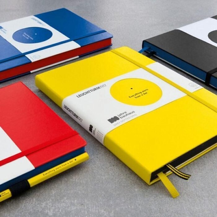 Тефтер А5 Leuchtturm1917 BAUHAUS Collection Royal, твърди корици - Image 3