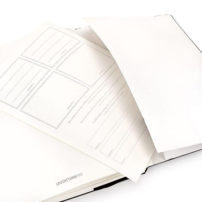 Тефтер А5 Leuchtturm1917 BAUHAUS Collection Royal, твърди корици - Image 5