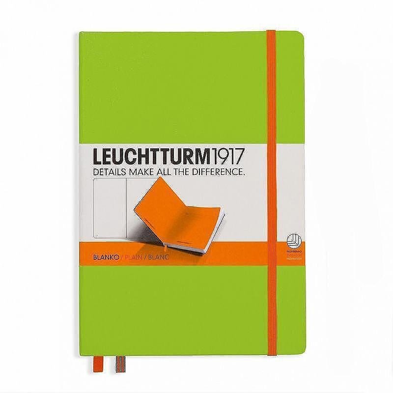 tefter-a5-leuchtturm1917-bicolore-edition-lime-orange-tvardi-korici-beli-stranici-664f47630a719 Тефтер А5 Leuchtturm1917 BiColore Edition Lime-Orange, твърди корици, бели страници - Image 1