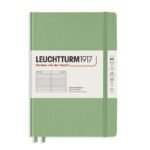 Тефтер А5 Leuchtturm1917 Muted Colors Collection Sage, твърди корици, на редове