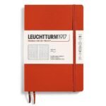 Тефтер A5 Leuchtturm1917 Natural Colors Collection - Fox Red, мека корица, на точки
