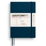 Тефтер A5 Leuchtturm1917 New Colours 2025 - Deep Sea, мека корица