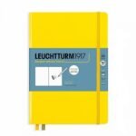 Тефтер А5 Leuchtturm1917 New Sketchbook Medium Lemon, твърди корици