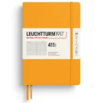 Тефтер А5 Leuchtturm1917 Notebook 411 - Rising Sun, твърди корици, на редове