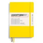 Тефтер A5 Leuchtturm1917 Notebook Classic Lemon, мека корица, на редове