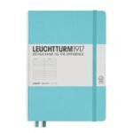 Тефтер А5 Leuchtturm1917 Notebook Medium Ice Blue, твърди корици, на редове