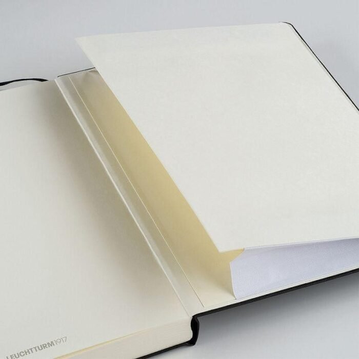 Тефтер А5 Leuchtturm1917 Notebook Medium Navy Squared, твърди корици - Image 5