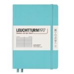 Тефтер А5 Leuchtturm1917 Rising Colors Collection - Aquamarin, твърди корици, на редове