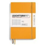 Тефтер A5 Leuchtturm1917 Rising Colors Collection - Rising Sun, мека корица, на точки