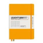 Тефтер А5 Leuchtturm1917 Rising Colors Collection - Rising Sun, твърди корици, на точки