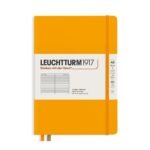 Тефтер А5 Leuchtturm1917 Rising Colors Collection - Rising Sun, твърди корици, на редове