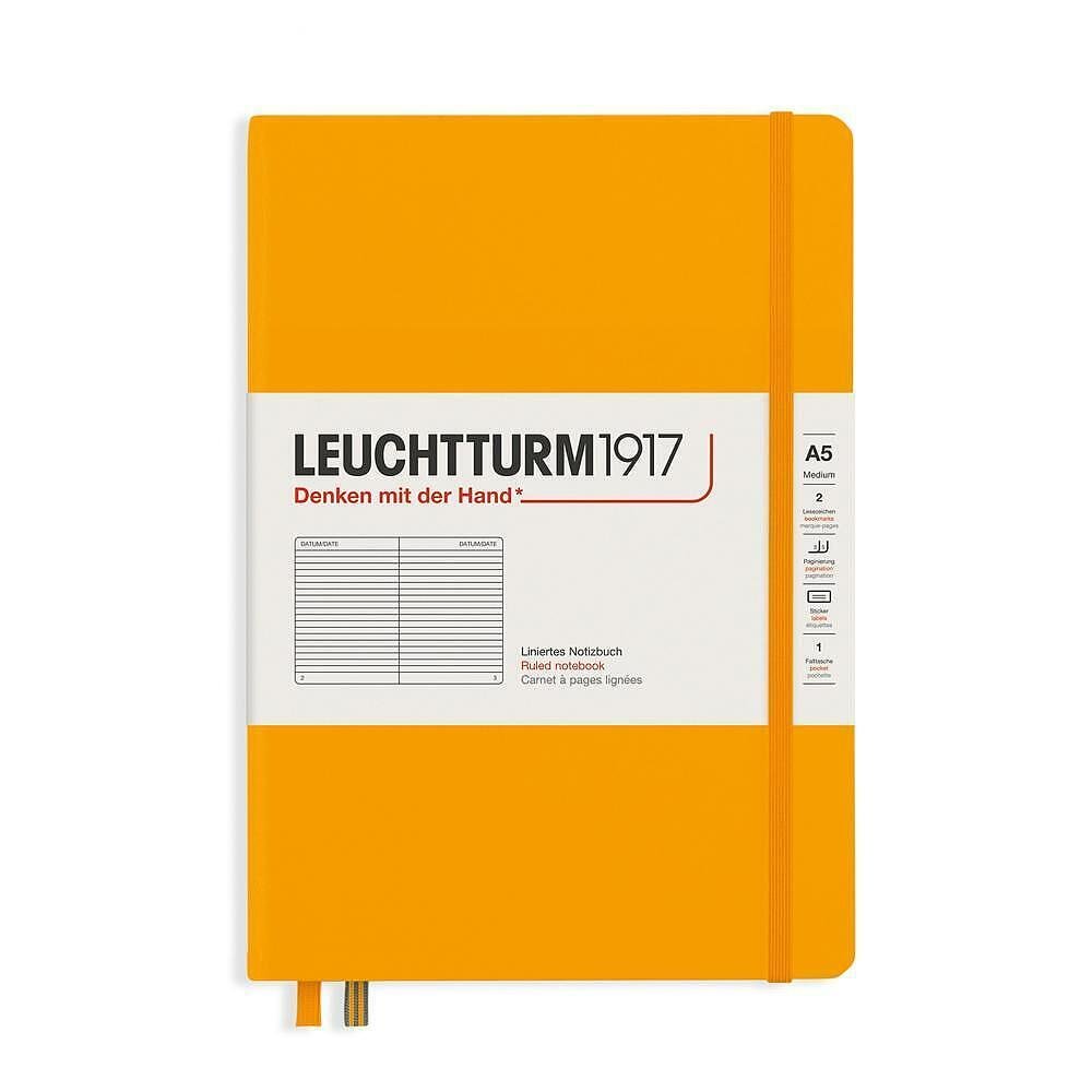 tefter-a5-leuchtturm1917-rising-colors-collection-rising-sun-tvardi-korici-tocki-image_64ca4032e6b87 Тефтер А5 Leuchtturm1917 Rising Colors Collection - Rising Sun, твърди корици, на редове - Image 1