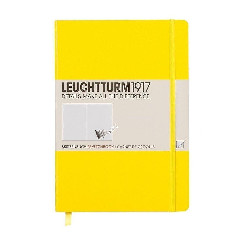 tefter-a5-leuchtturm1917-sketchbook-medium-lemon-tvardi-korici-image_64ca40c8624c3 Тефтер А5 Leuchtturm1917 Sketchbook Medium Lemon, твърди корици - Image 1