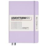 Тефтер А5 Leuchtturm1917  Smooth Colors Collection Lilac, твърди корици, на точки