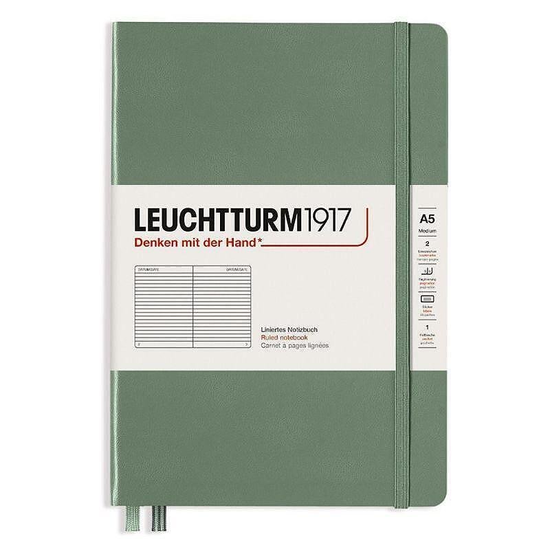 tefter-a5-leuchtturm1917-smooth-colors-collection-olive-tvardi-korici-tocki-image_64ca3fea7350e Тефтер А5 Leuchtturm1917 Smooth Colors Collection Olive, твърди корици, на редове - Image 1
