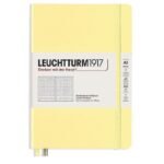 Тефтер А5 Leuchtturm1917 Smooth Colors Collection Vanilla, твърди корици, на точки