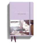 Тефтер А5 Leuchtturm1917 Some Lines a day - 5 години, Lilac, твърди корици