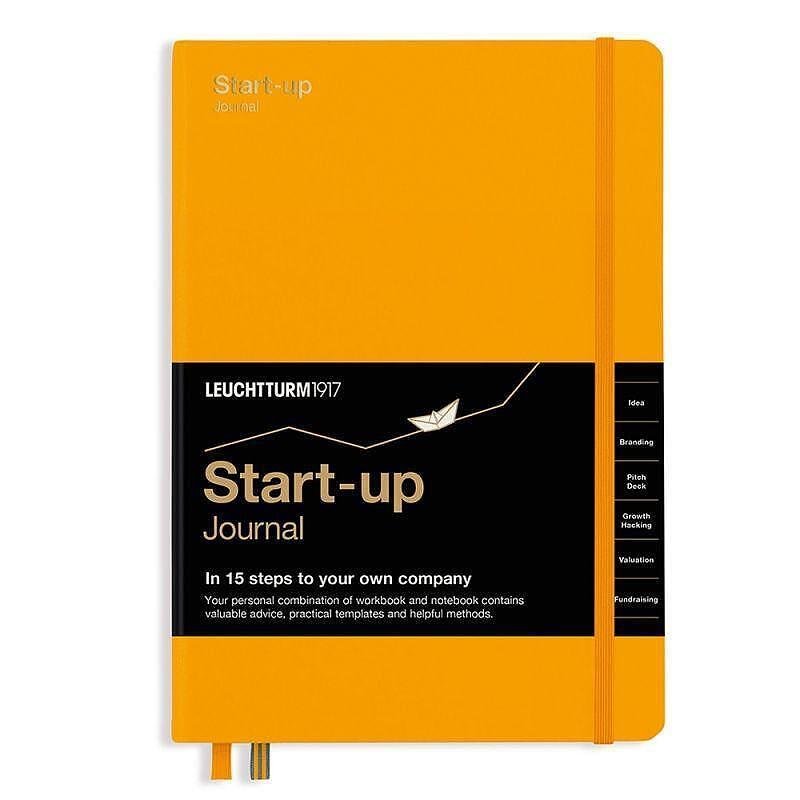tefter-a5-leuchtturm1917-start-up-journal-rising-sun-tvardi-korici-na-anglijski-image_65002ac93a6be Тефтер А5 Leuchtturm1917 Start-up Journal, Rising Sun, твърди корици, на Английски - Image 1