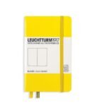 Тефтер А6 Leuchtturm1917 Notebook Pocket Lemon, твърда корица, бели страници