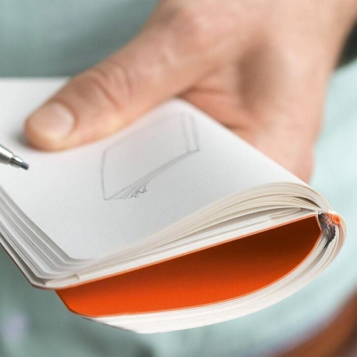 Тефтер А6 Leuchtturm1917 Notebook Soft Pocket Navy, на редове - Image 2