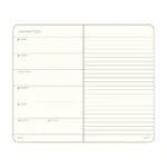 Тефтер A6 Leuchtturm1917 Weekly Planner & Notebook Pocket 2026, Black - Image 2