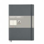 Тефтер B5 Leuchtturm1917 Notebook Composition Anthracite, мека корица, на точки