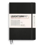 Тефтер B5 Leuchtturm1917 Notebook Composition Black, мека корица, на редове