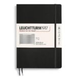 Тефтер B5 Leuchtturm1917 Notebook Composition Black, мека корица, на квадратчета