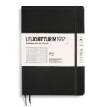 Тефтер B5 Leuchtturm1917 Notebook Composition Black, мека корица, на точки