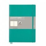 Тефтер B5 Leuchtturm1917 Notebook Composition Emerald, мека корица, бели страници