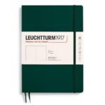 Тефтер B5 Leuchtturm1917 Notebook Composition Forest Green, мека корица, изчистени страници