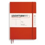 Тефтер B5 Leuchtturm1917 Notebook Composition Fox Red, мека корица, чисто бели