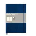 Тефтер B5 Leuchtturm1917 Notebook Composition Navy, мека корица, бели страници