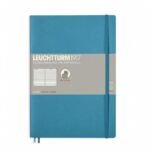 Тефтер B5 Leuchtturm1917 Notebook Composition Nordic Blue, мека корица, на редове