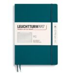 Тефтер B5 Leuchtturm1917 Notebook Composition Pacific Green, меки корици, на редове