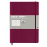 Тефтер B5 Leuchtturm1917 Notebook Composition Port Red, меки корици, на точки