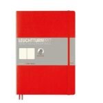 Тефтер B5 Leuchtturm1917 Notebook Composition Red, мека корица, бели страници