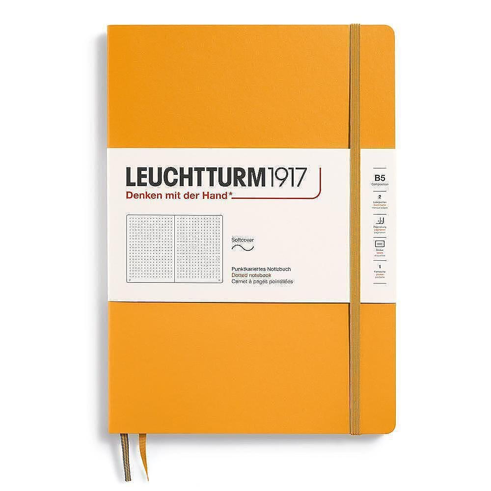 tefter-b5-leuchtturm1917-notebook-composition-rising-sun-meka-korica-na-tocki-664dd9cce517a Тефтер B5 Leuchtturm1917 Notebook Composition Rising Sun, мека корица, на точки - Image 1